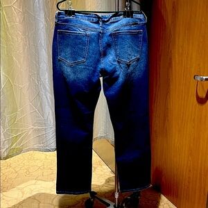 Women’s KanCan Dark Blue Straight Leg denim Jeans, plus size